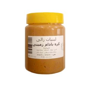 کره بادام زمینی 450 گرمی زالی
