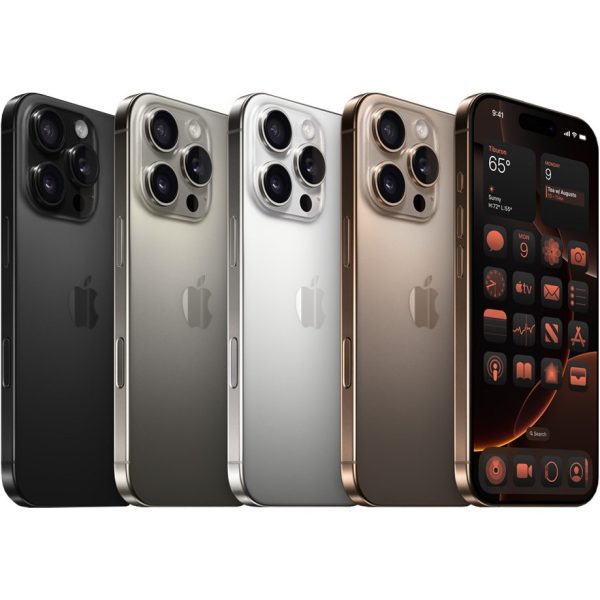 گوشی موبایل آیفون مدل iPhone 16 Pro ZAA دو سیم کارت ظرفیت 128گیگابایت و رم 8 گیگابایت رم | نات اکتیو - ریجستر نشده