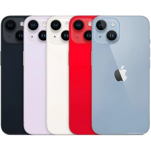 گوشی موبایل آیفون مدل iPhone 14 CH دو سیم‌کارت ظرفیت 128 گیگابایت و رم 6 گیگابایت - نات اکتیو - ریجستر نشده